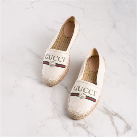 gucci canvas shopper|gucci canvas espadrilles.